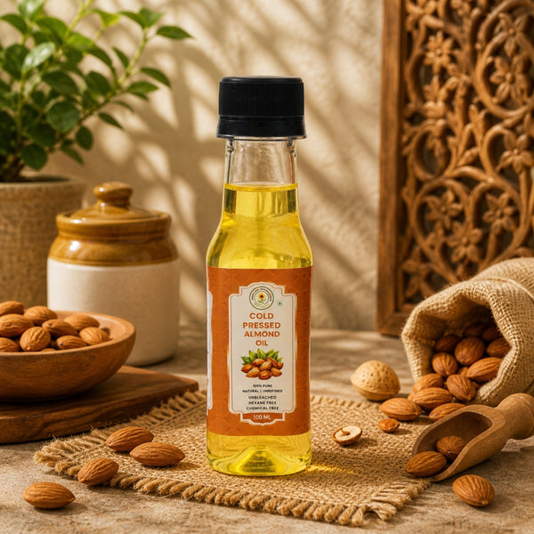 Cold Pressed Almond Oil (100ML)