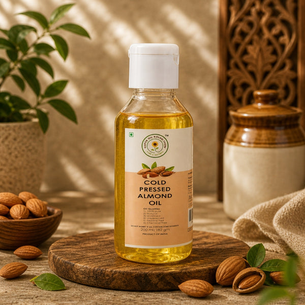 Cold Pressed Almond Oil (200ML)