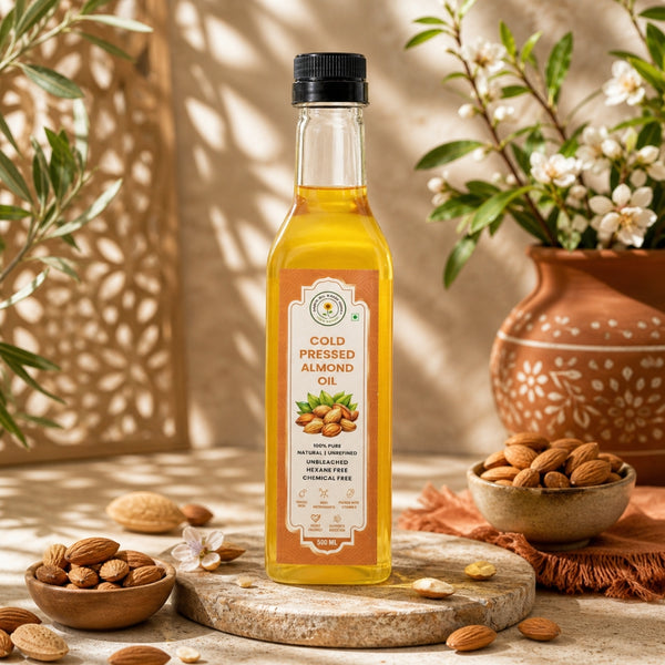 Cold Pressed Almond Oil (500ML)