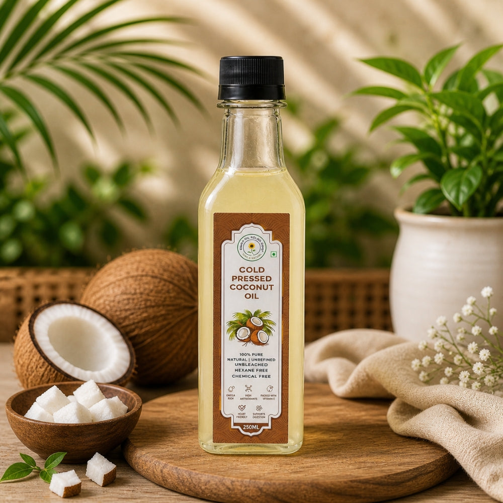 Cold Pressed Coconut Oil (250ML)