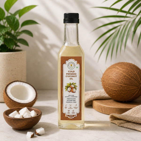 Cold Pressed Coconut Oil (500ML)