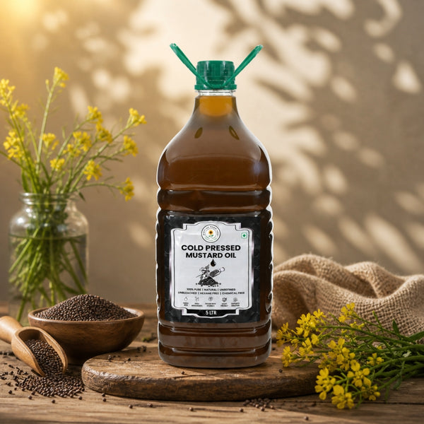 Cold Pressed Mustard Oil (5L)