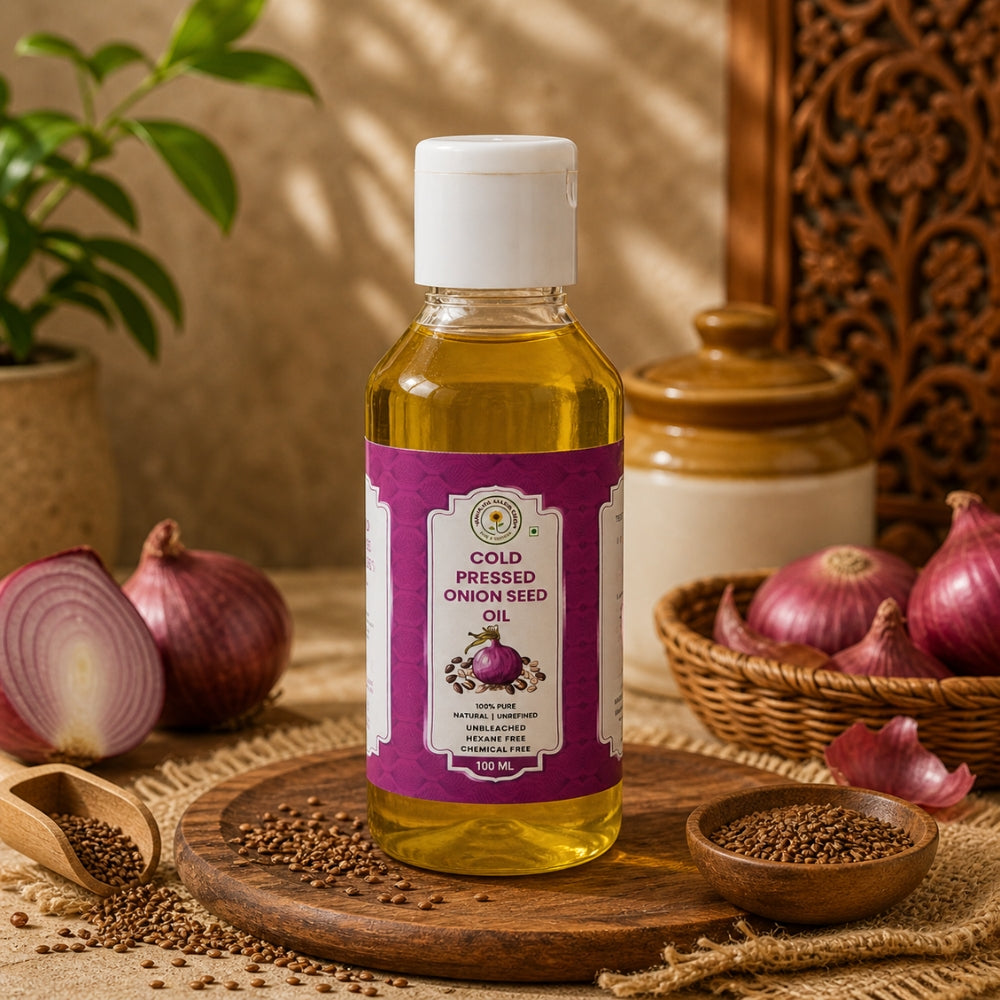 Cold Pressed Onion Seed Oil (100ML)