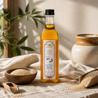 Cold Pressed White Sesame Oil (1L)