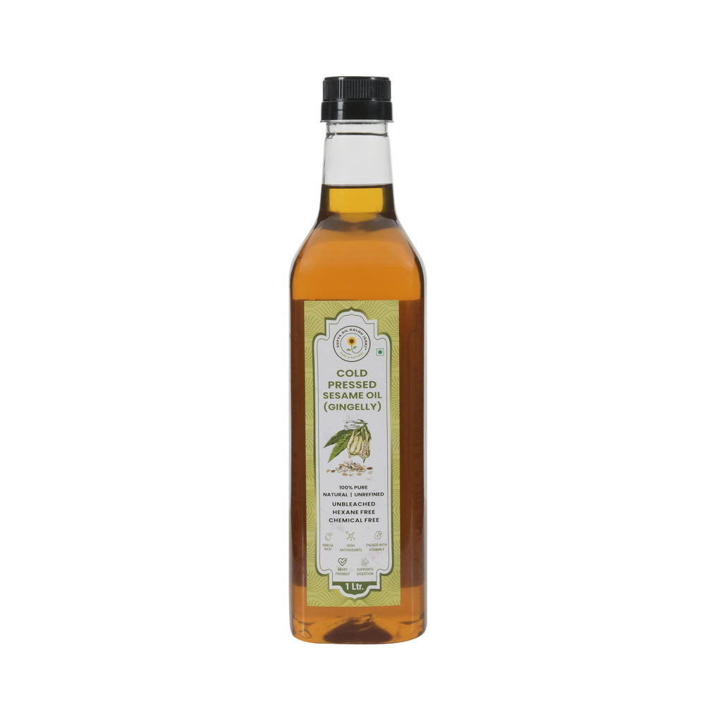 Cold Pressed Sesame Oil - Gingelly (1L)