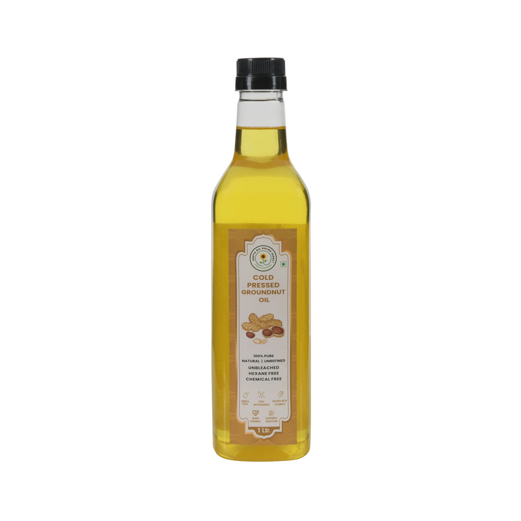Cold Pressed Groundnut Oil (1L)