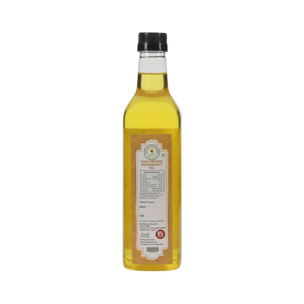 Cold Pressed Groundnut Oil (1L)