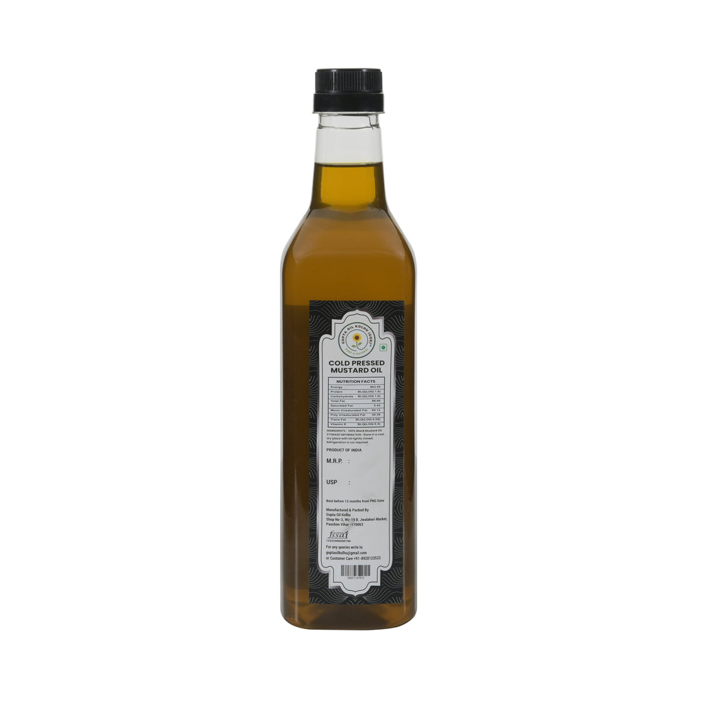 Cold Pressed Mustard Oil (1L)