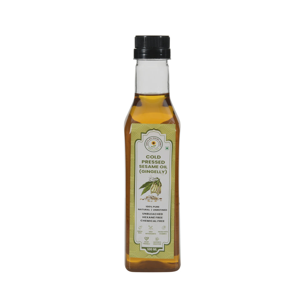 Cold Pressed Sesame Oil - Gingelly (500ML)