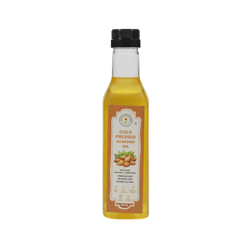 Cold Pressed Almond Oil (500ML)