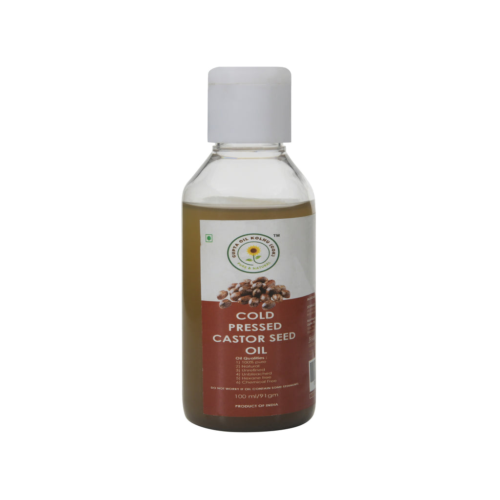 Cold Pressed Castor Seed Oil (100ML)