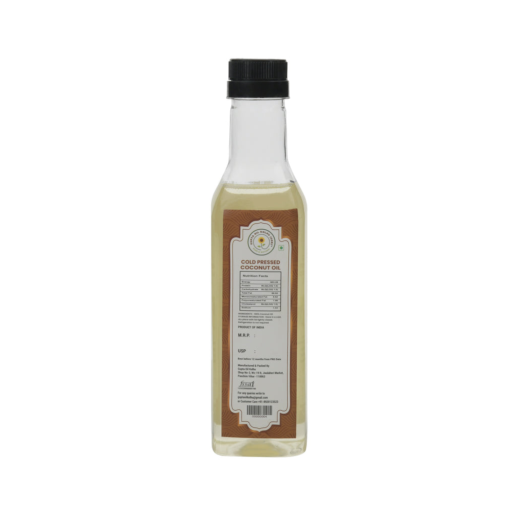 Cold Pressed Coconut Oil (500ML)
